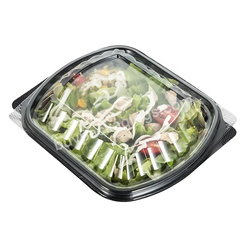 New Take Out Catering 3 Compartment Disposable Plastic Food Container