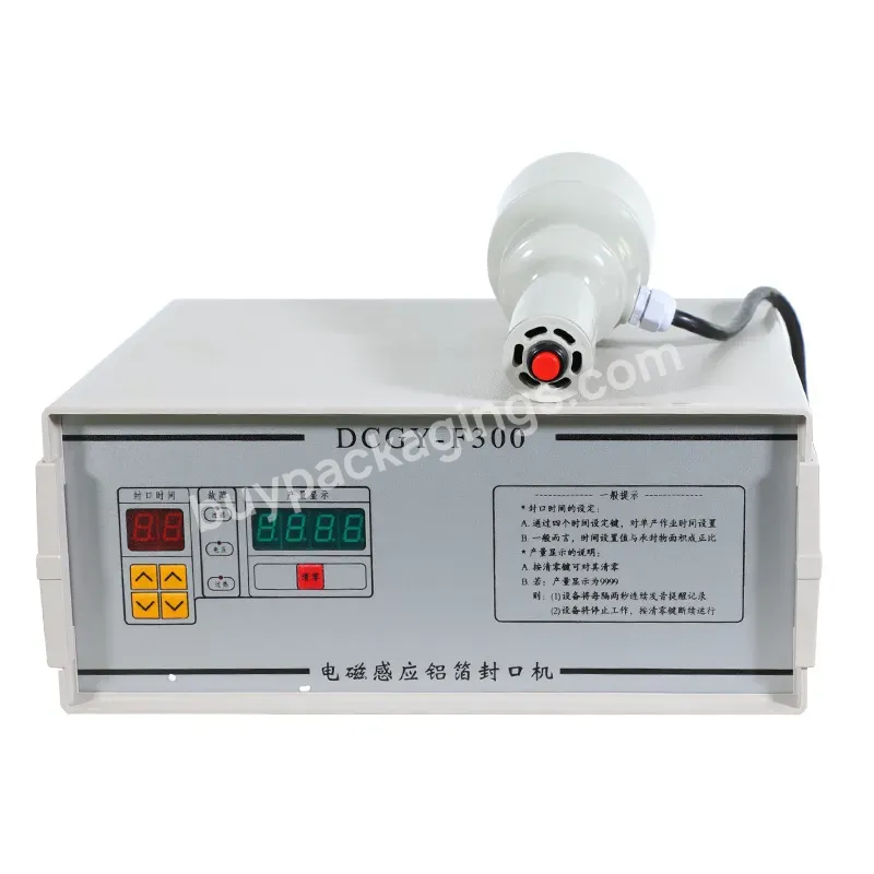 New Type 20-100mm Portable Induction Sealer Aluminium Foil Sealing Machine Dgyf-400a - Buy Hand Held Aluminum Foil Sealer,Induction Heat Sealing Machine,Induction Sealing Machine.