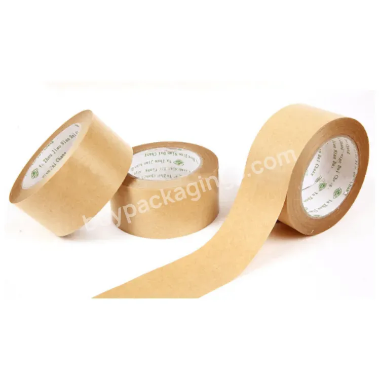 New Waterproof Customized Hot Melt Kraft Paper Tape For Packaging