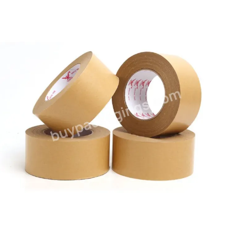 New Waterproof Customized Hot Melt Kraft Paper Tape For Packaging