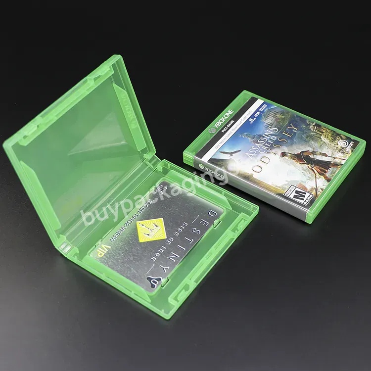 New X Box Logo Clear Green Gaming Sd Card Box Plastic Hard Shell Cover Game Case For Xbox One 360 S X Nintendo Switch