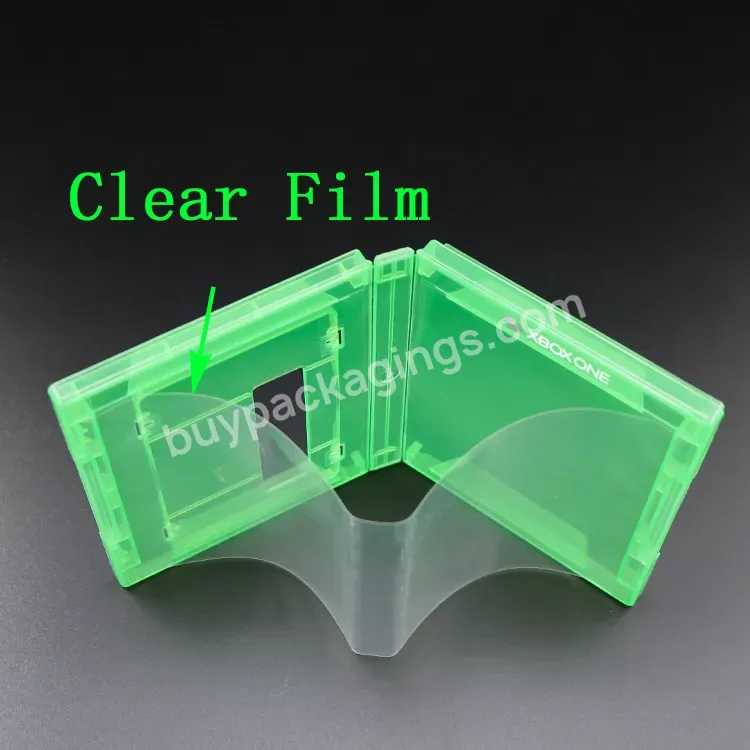 New X Box Logo Clear Green Gaming Sd Card Box Plastic Hard Shell Cover Game Case For Xbox One 360 S X Nintendo Switch