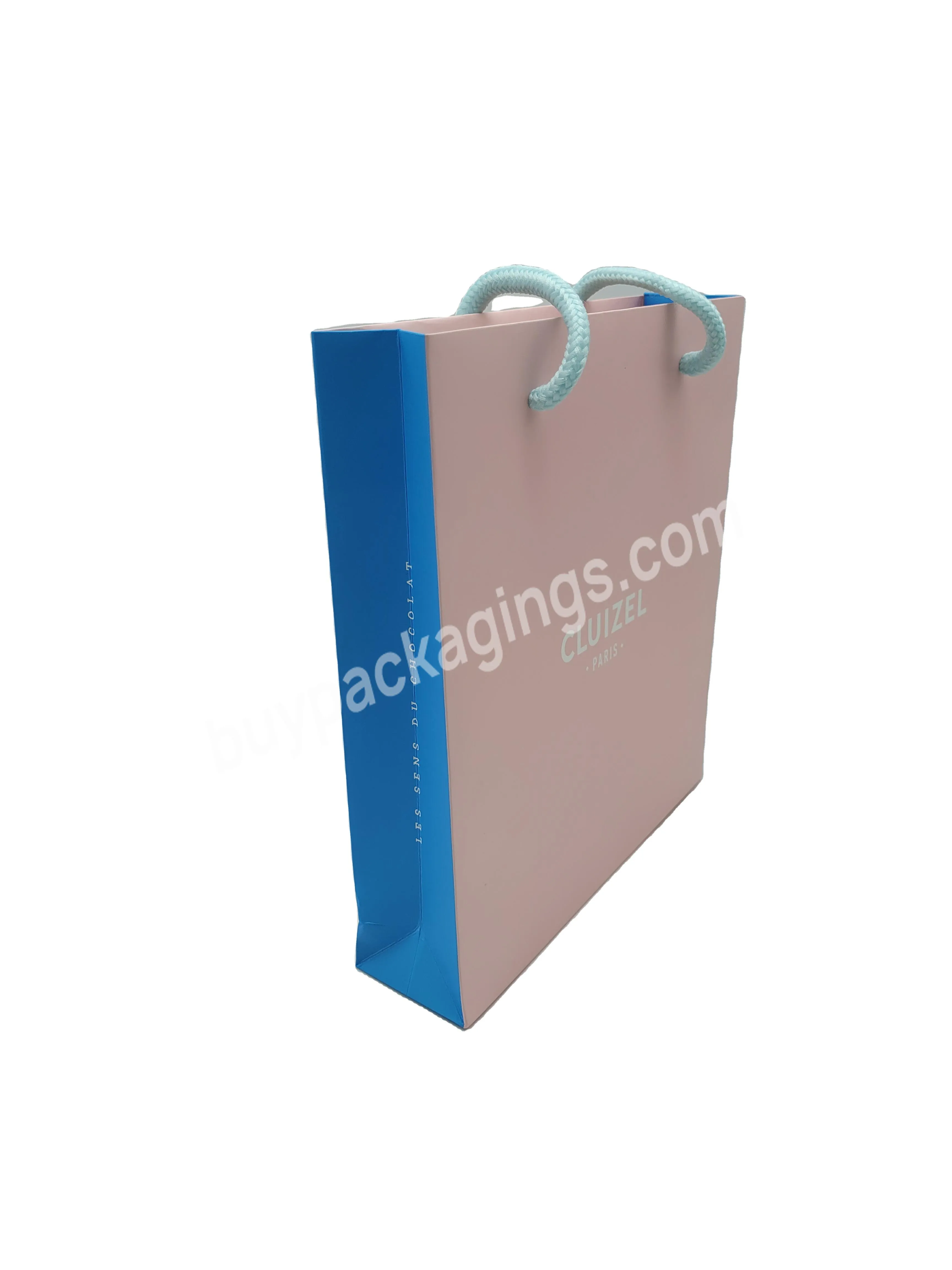 New Year Hot Sale Environmental Cosmetic Packaging Luxury Gift Small Size Coated Art Paper Bags For Nail Polish