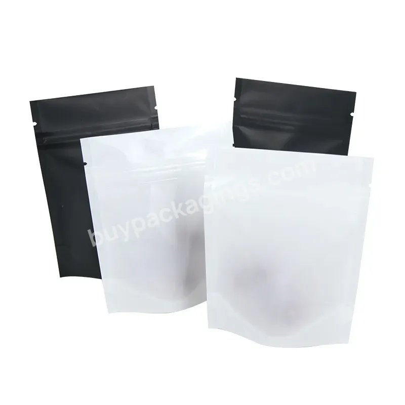 Newest 100/50pcs Wholesale 3 Side Seal Doypack Mylar Zip Lock Holigraphic Aluminum Foil Ziplock Plastic Bag