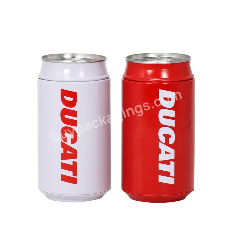 Newly Durable 0.23-0.35mm Tinplate Metal Tin Cola Shaped T-shirt Socks Towel Underwear Package Cans