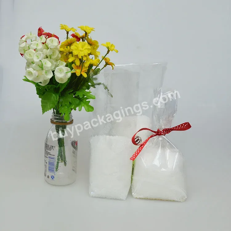 Nice Price Plastic Bag Opp Square Bottom Pouch Candy Cookie Packaging Bags