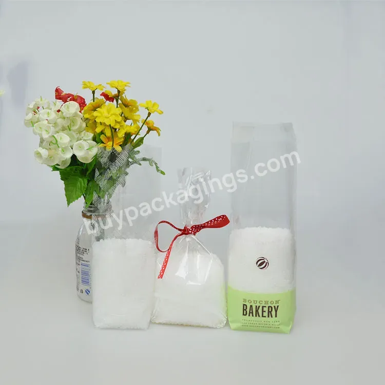 Nice Price Plastic Bag Opp Square Bottom Pouch Candy Cookie Packaging Bags