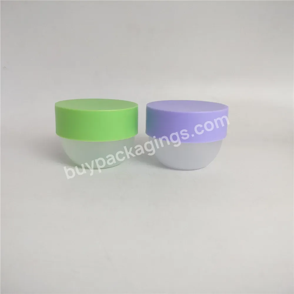 Nice Shape Wholesale Customized Pp Cosmetics Packaging 75g Wide Mouth Facial Cream Jar With Lids