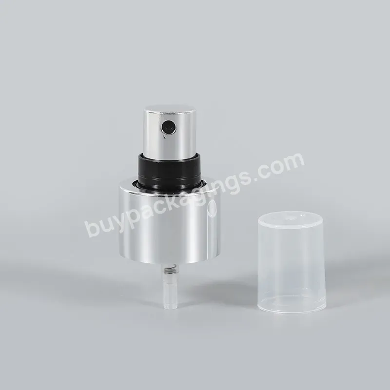 Non Spill Pp Sliver 18/410 Cosmetic Plastic Perfume Sprayer Plastic Fine Mist Spray Caps Sprayer Pump - Buy Cosmetic Cream Pump,Custom Color Bottle Screw Cap Packaging,Serum Container Pump Sprayer.