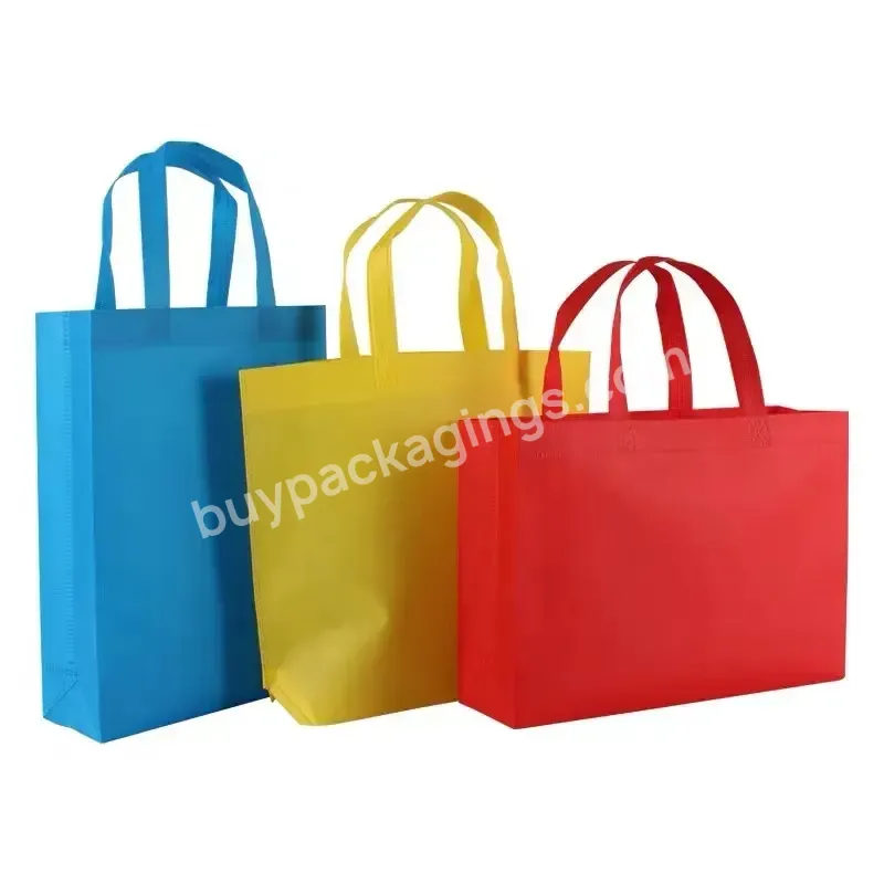 Non Woven Tote Shop Bags Bolsas Biodegradables Retail Online Reusable Shopping Bag