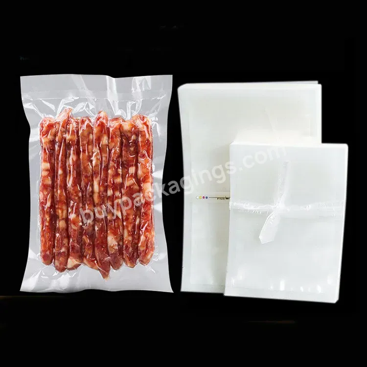 Nylon Pe Seafood Transparent Plastic Packaging Vacuum Bag Waterproof Bag