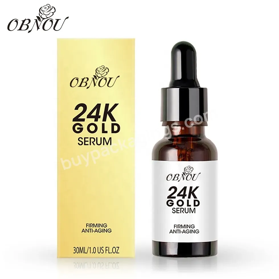 Obnou Wholesale Private Label Whitening 24k Gold Skin Care Serum - Buy Skin Care Serum,24k Gold Skin Care Serum,Whitening 24k Gold Skin Care Serum.