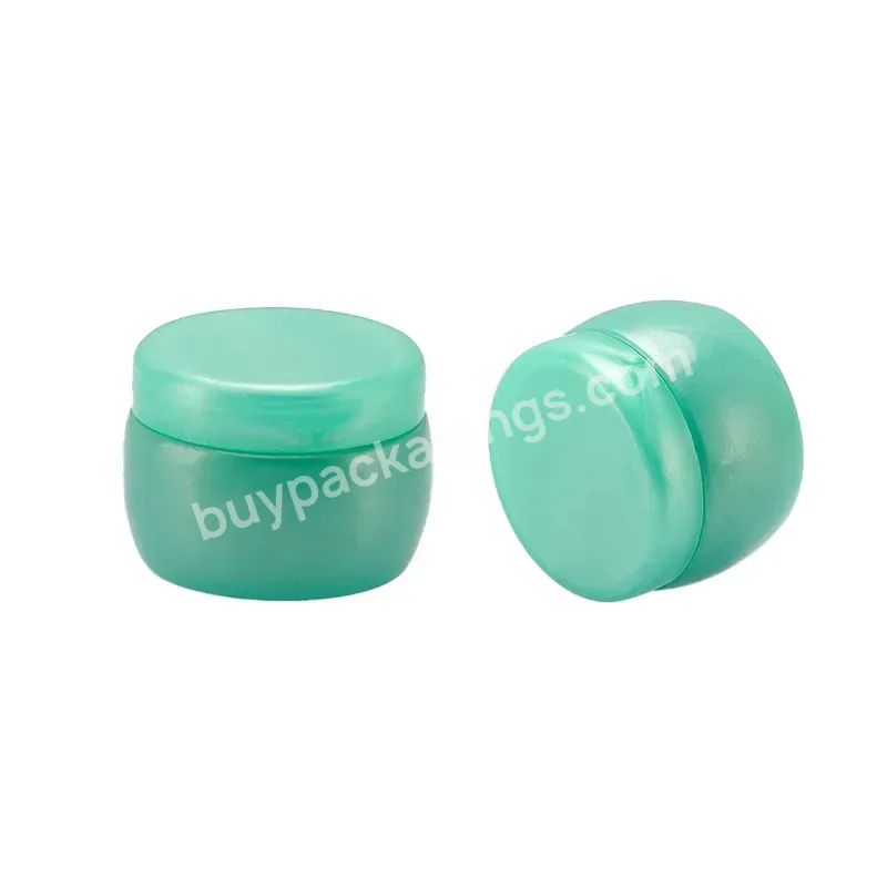 Obrou Cheap Price 8g Green Color Pp Cosmetic Plastic Packaging Container Empty Face Cream Jar