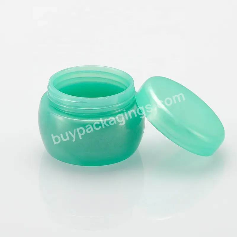 Obrou Cheap Price 8g Green Color Pp Cosmetic Plastic Packaging Container Empty Face Cream Jar