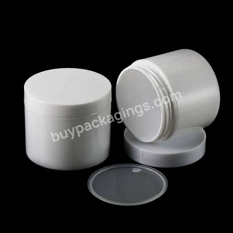 Obrou Cosmetics Packaging Food Grade Material 100g 120g Plastic Pp Bottle For Cosmetics Cream Jar