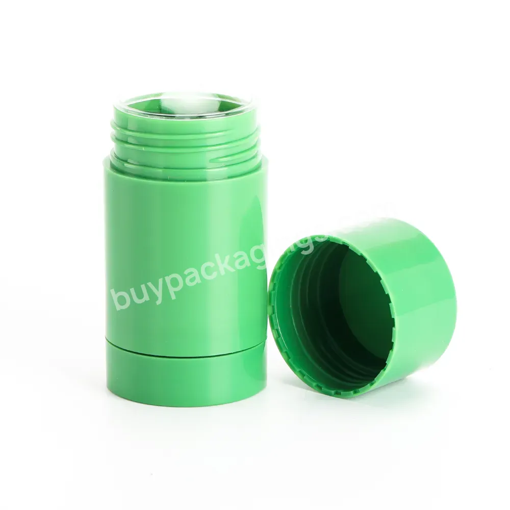 Obrou Empty Plastic Twist Up Push Up Deodorant Container Tubes Plastic Package Container 40g