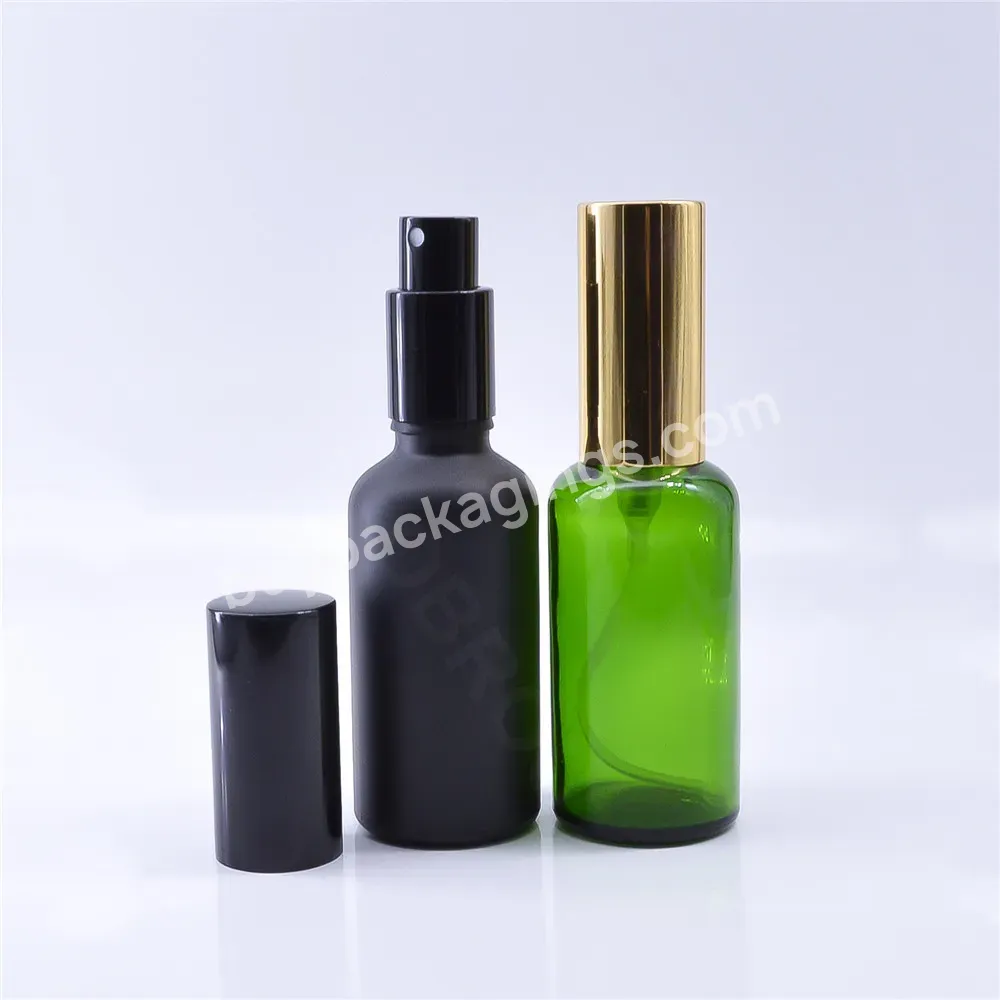 Obrou Glass Spray Bottle 100 Ml 20ml 10ml Travel Amber Clear Spray Bottle For Skin Care Lotion