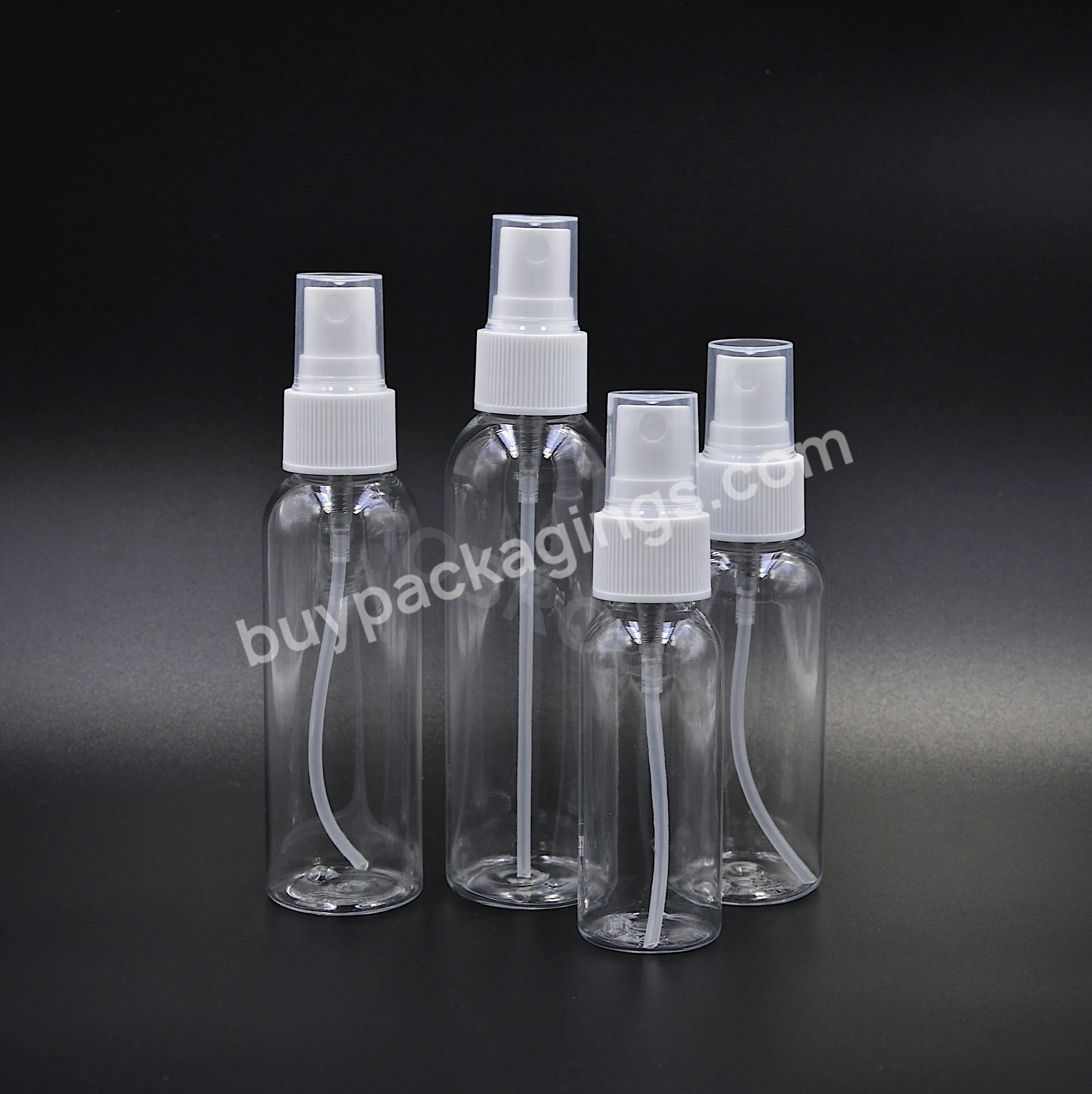 Obrou Hot Sale Customize Logo Wholesale Bulk Empty 50ml 100ml Deodorant Plastic Spray Bottle With Labels