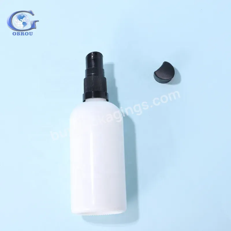 Obrou In Stock!10ml 15ml 20ml 30ml 50ml 100ml White Porcelain Spray Pump Glass Perfume Bottle With Pump Sprayer