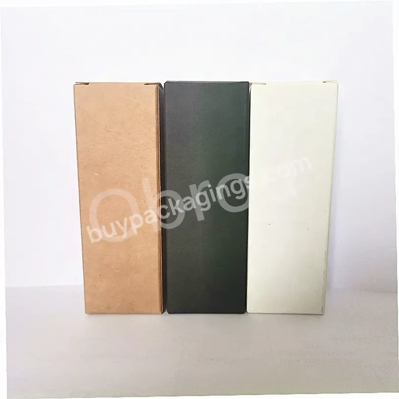 Obrou Paper Kraft Gift Packaging Box Customized Printing Paper Boxes For Skincare Cosmetics Packaging