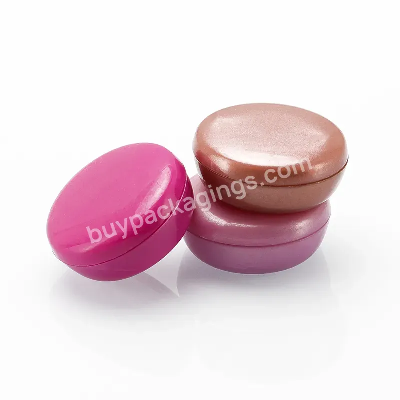 Obrou Pp Material Cosmetic Jar Small Capacity 3g Eye Face Cream Sub-packed Plastic Packaging Jar For Lip Balm