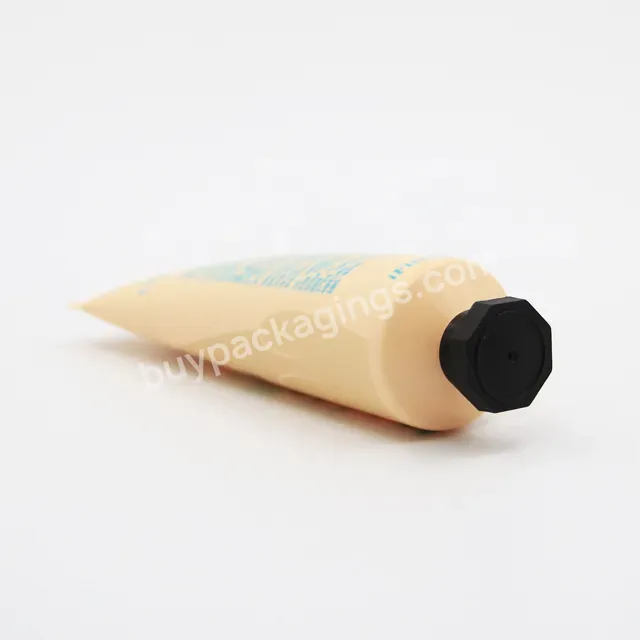 Octagon Lid 30g 50g 60g Pe Hand Cream Packaging Tube With Customized Logo Printing