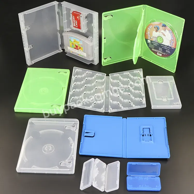 Odm Logo Plastic Cd Disc Game Case For Psp Wii Box Ps4 Ps5 Xbox Series X Nintendo Ds Switch Card Gamecube Playstation 4