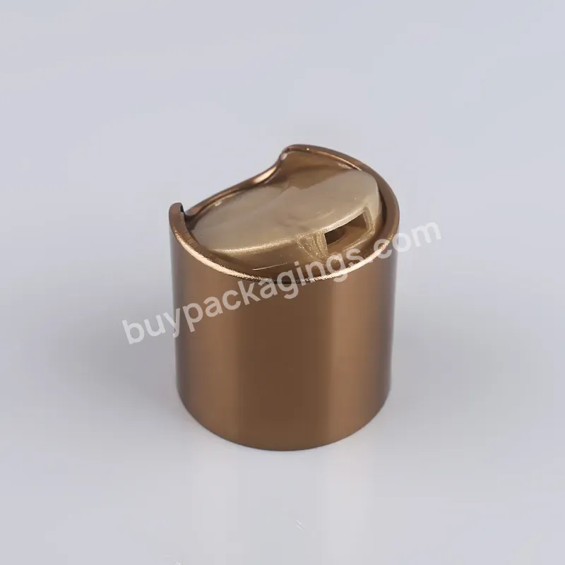 Odm/oem 20/410 24/410 28/410 Plastic Aluminum Shampoo Round Disc Top Screw Cap Bottle Packaging - Buy Shampoo Hair Conditioner Top Cap,Aluminum Disc Top Bottle Lids,Lotion Liquid Soap Dispenser Cap.