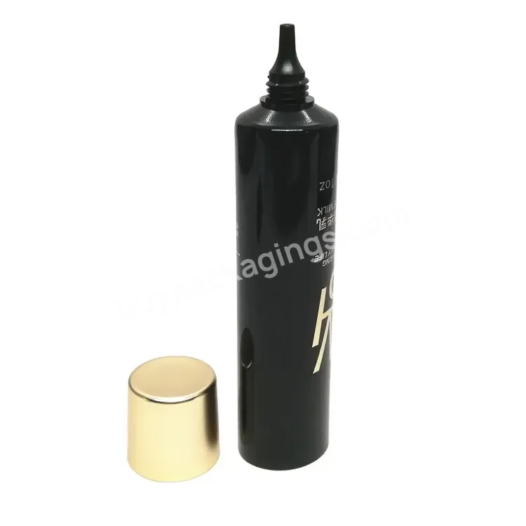 Oem 15ml 30ml 40ml 50ml Empty Cosmetic Plastic Soft Tubes Plastic Cosmetic Packaging Long Nozzle Tube