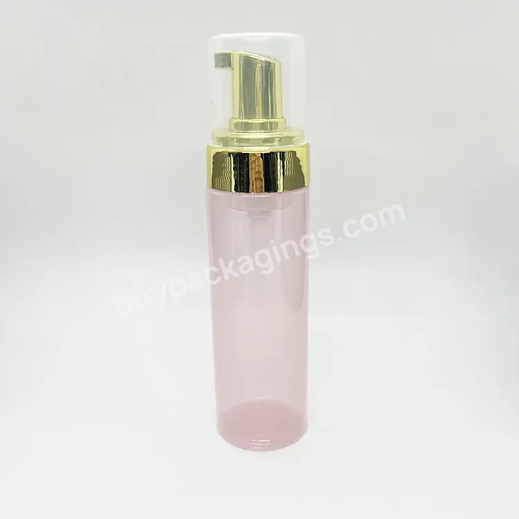 Oem 200ml Plastic Pink Color Hand Soap Dispenser Foamer Bottle Pump / Liquid Soap Dispenser Wholesale Cosmetic Foam Bottle