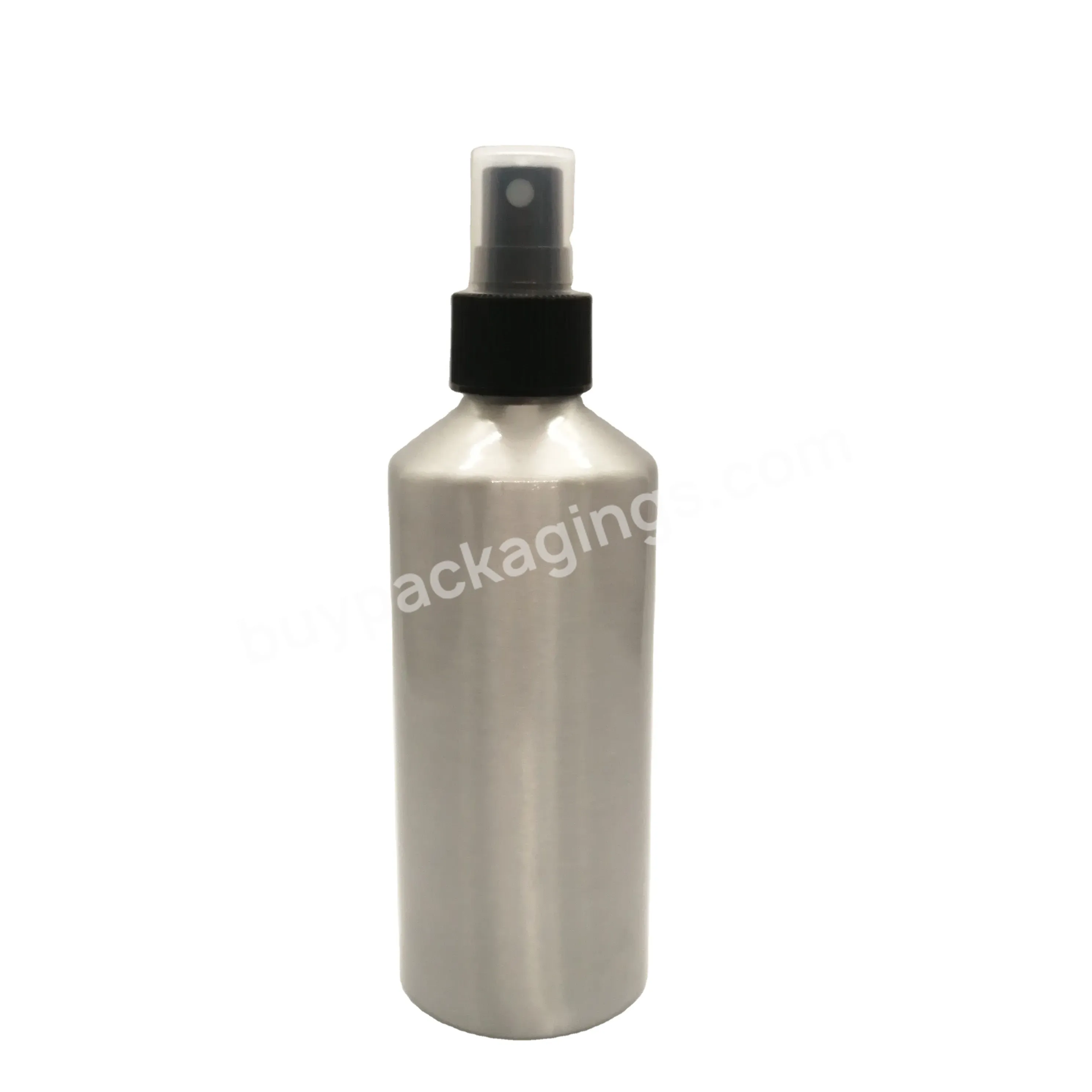 Oem 200ml Special Design Aluminum Daily Care Perfume Bottle With Slant Shoulder