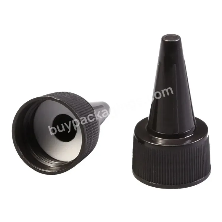 Oem 20/410 24/410 Plastic Pointed Mouth Lid Screw Lid For High Quality Lid Wholesale