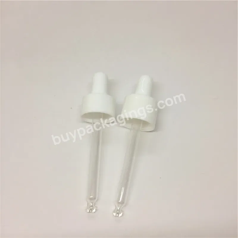 Oem 20/410 Plastic Dropper Cap Calibrated Pipette Measured Marked 1ml Glass Graduated Pipette For 1oz Glass Dropper Bottle