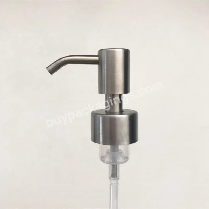 Oem 24/410 28/400 28/410 Metal Stainless Steel Foam Soap Dispenser Pump With Long Nozzle