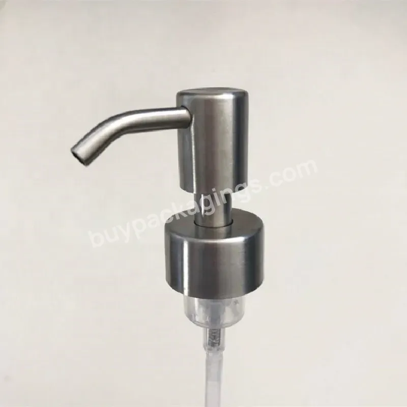 Oem 24/410 28/400 28/410 Metal Stainless Steel Foam Soap Dispenser Pump With Long Nozzle