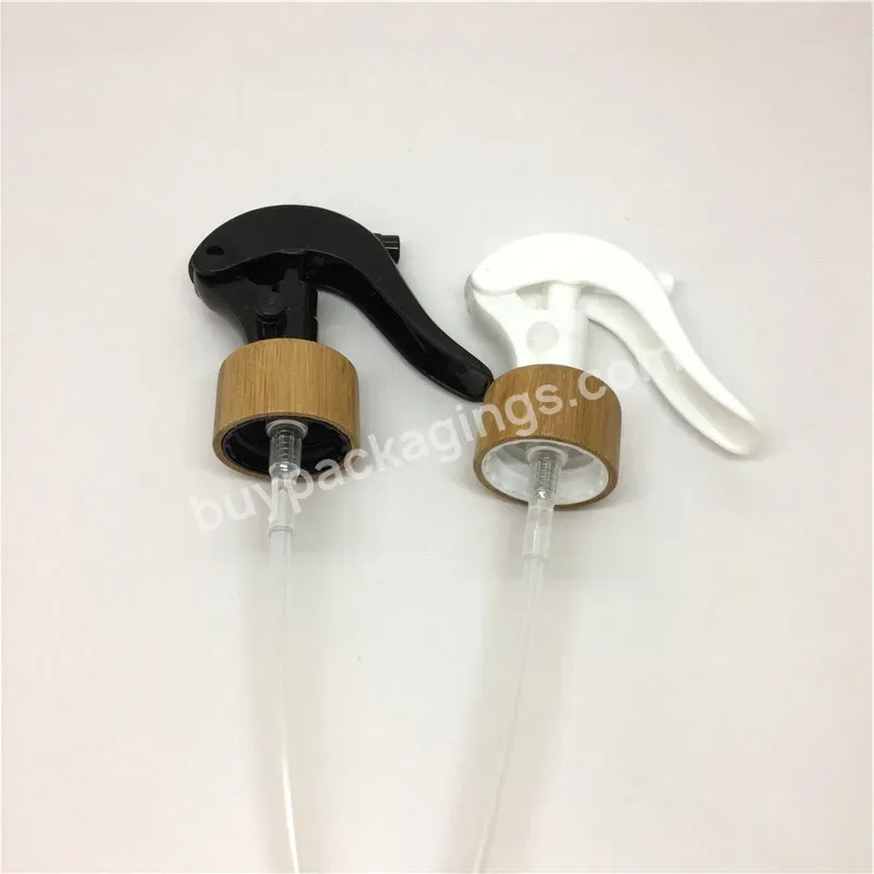 Oem 24/410 28/410 Manufacturer Fine Mist Pump Sprayer Nozzle Custom 24mm Bamboo Trigger Spray Pump