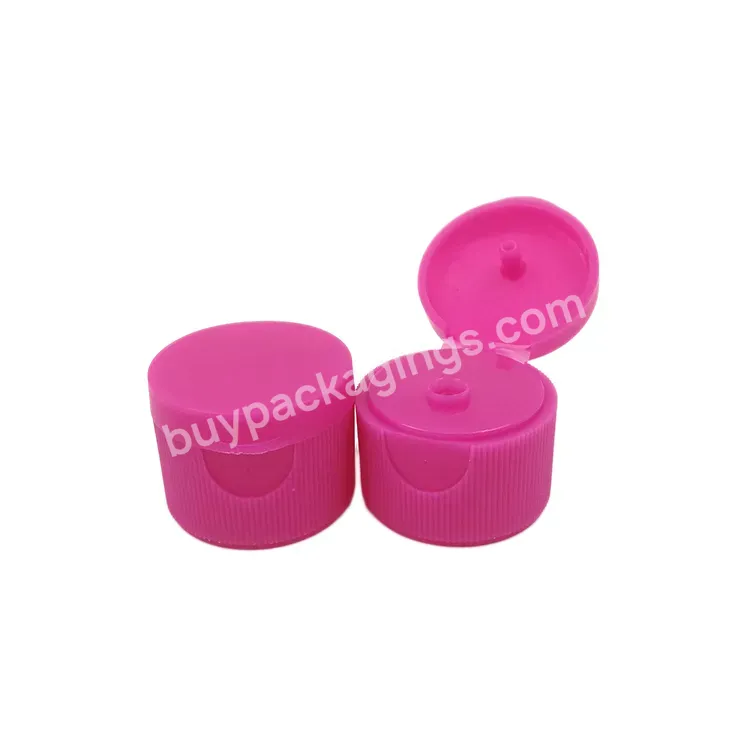 Oem 24/410 Frost Pink Ribbed Flip Top Cap