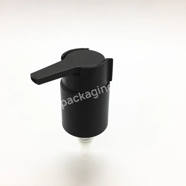 Oem 24/410 Long Nozzle Matte Black Plastic Cosmetic Cream Treatment Dispenser Pump Manufacturer/wholesale