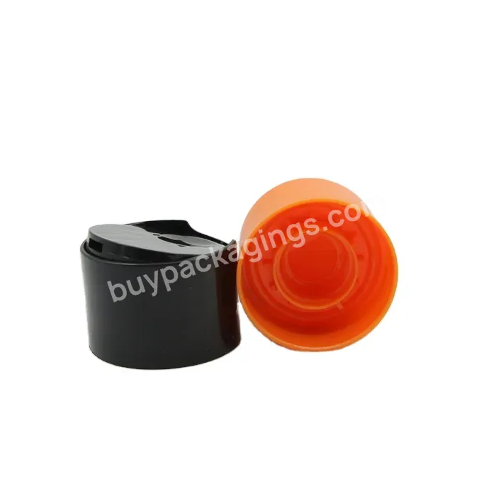 Oem 24/410 Matte Double Wall 48mm Diameter Big Plastic Disc Top Cap For Bottle