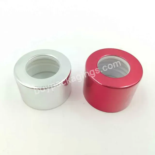 Oem 24mm Aluminum Reed Diffuser Screw Cap For Glass Bottle