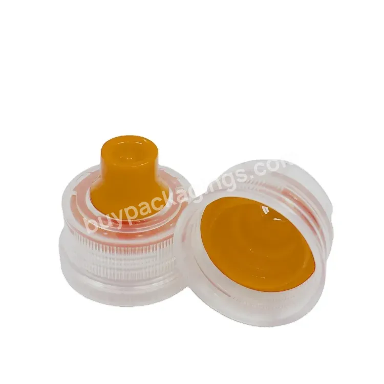 Oem 28/1810 1881 30 Tamper Evident Sports Water/beverage / Fruit Juice Flip Top Cap Plastic Bottle Pco Cap