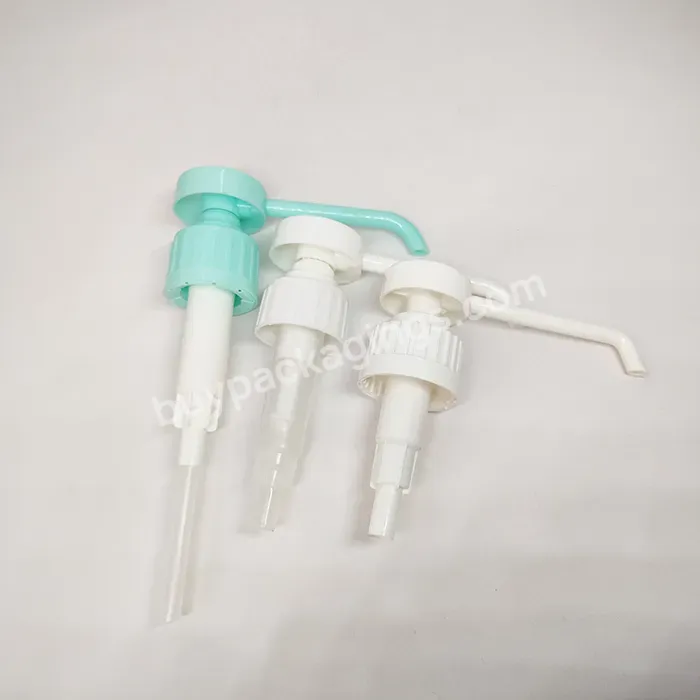 Oem 28/410 Plastic Long Nozzle Lotion Pump For Hand Sanitizer Bottle