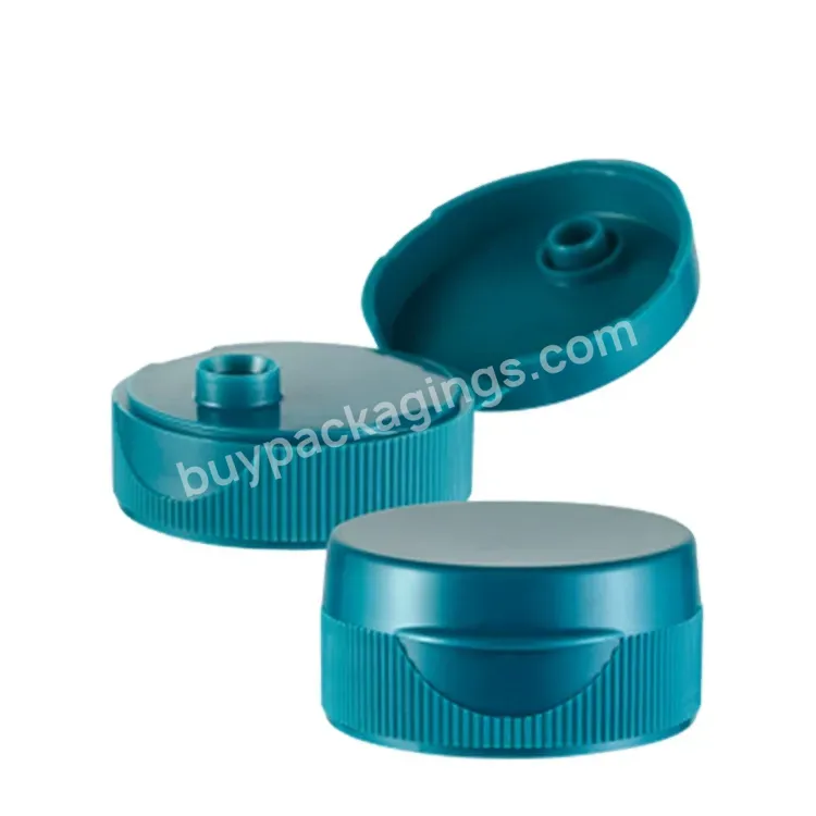 Oem 32/400 32mm Neck Plastic Pp Ribbed Flip Top Screw Lid Logo