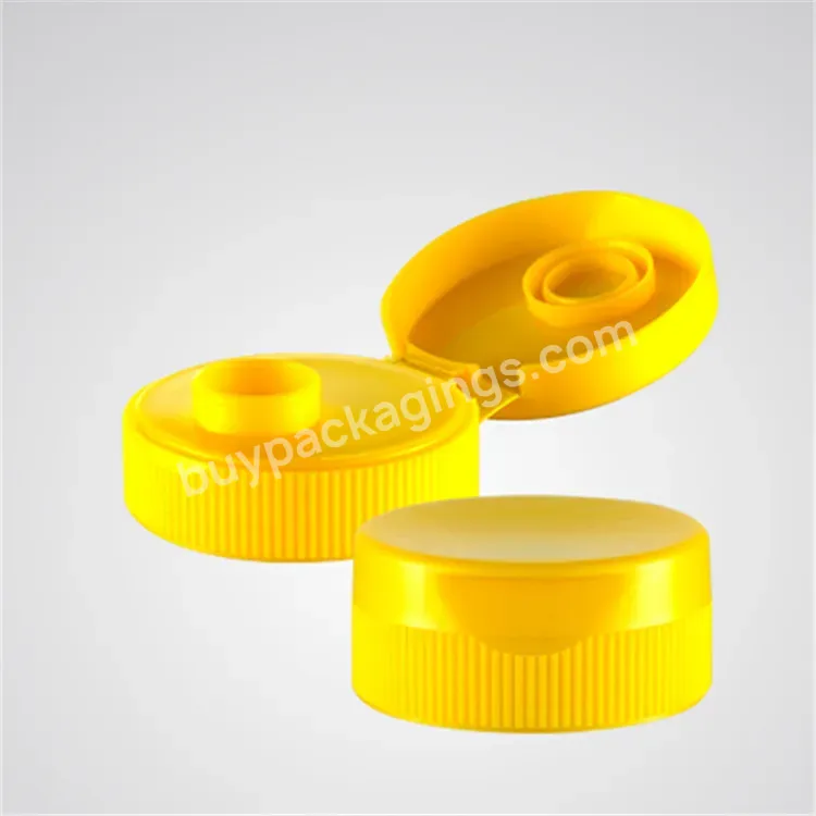 Oem 32/400 32mm Neck Plastic Pp Ribbed Flip Top Screw Lid Logo