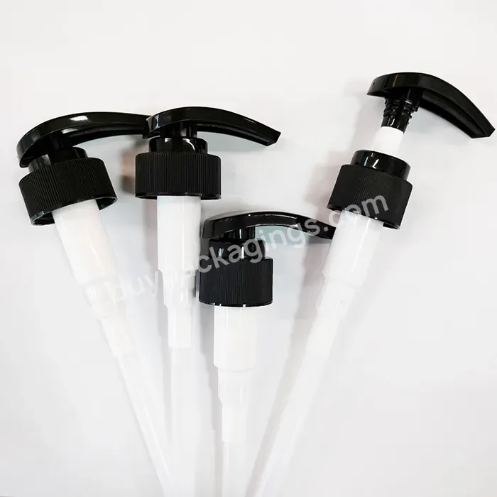 Oem 32mm 33mm Cosmetic Big Dispenser Lotion Pump Black 4cc Hand Washing Soap Lotion Pump