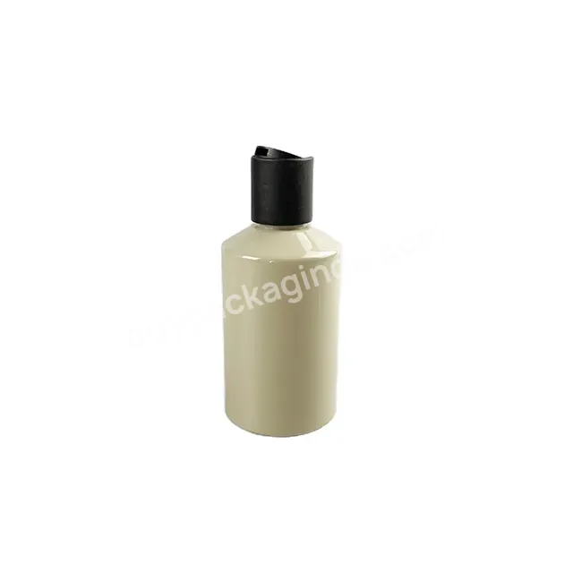 Oem 360ml Pcr Slide Shoulder Cosmetic Packaging Bottle With Shampoo Pump