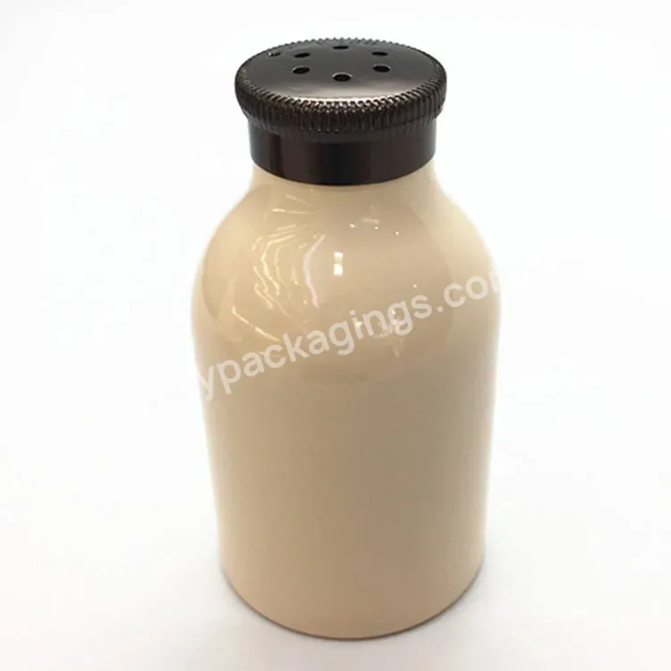 Oem 50g,80g,120g Eco-friendly Aluminum Dry Shampoo Bottle/loose Powder Aluminum Bottle With Sifter