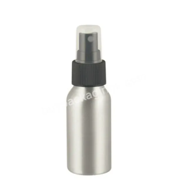 Oem 50ml 100ml 120ml 250ml Aluminum Bottle Silver Cosmetic Aluminum Spray Bottle