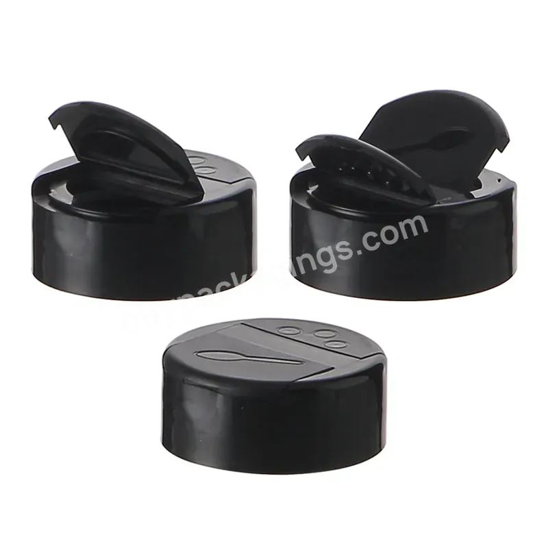 Oem 52mm Plastic Black Flip Top Cap With Hole