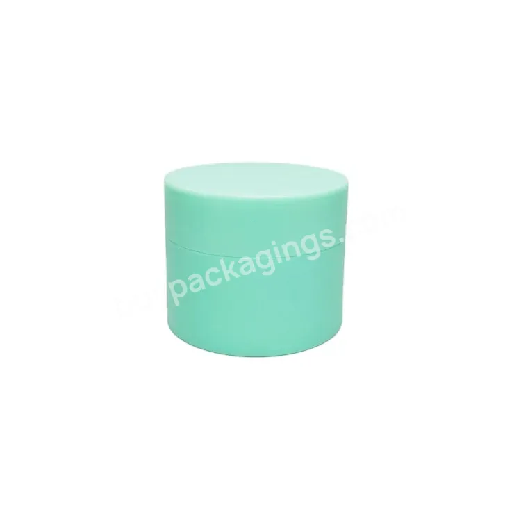 Oem 5g 8g 10g 12g 15g 20g 30g 50g Empty Cute Colorful Cosmetic Jar Matte Green Pp Plastic Jars For Cosmetic